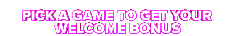 Casoo PICK A GAME TO GET YOUR WELCOME BONUS